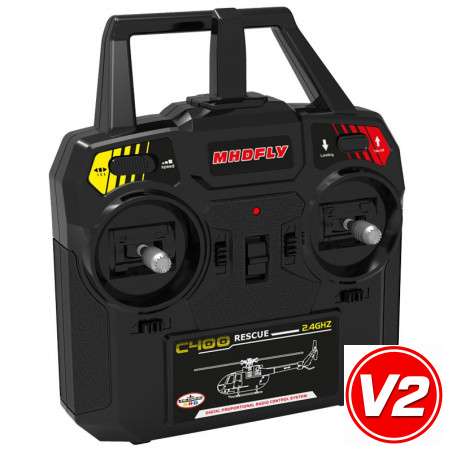 Hélicoptère électrique radiocommandé C 400 RESCUEQuadripale