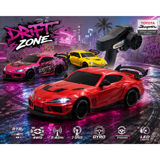 Coche Toyota Supra Drift RC...