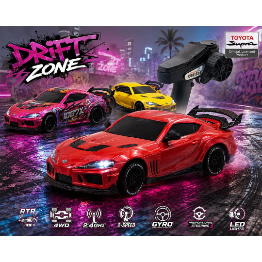 Coche Toyota Supra Drift RC...
