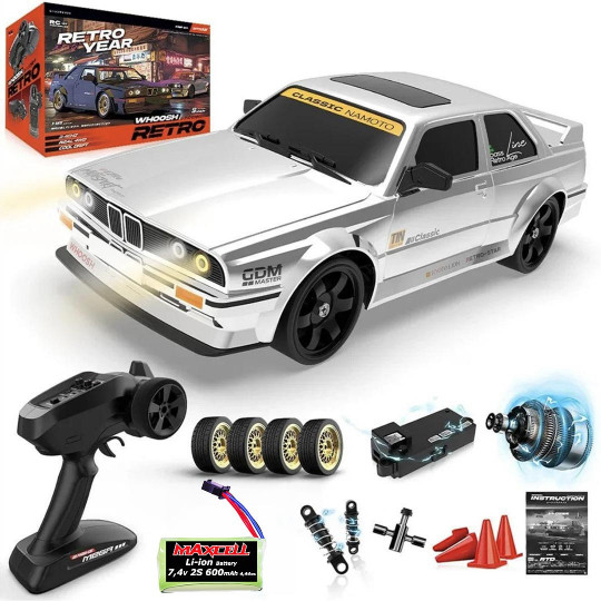 Coche RC Retro Drift Stage...