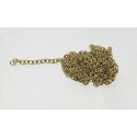 Accastillage de bateau Chaine d'ancre laiton, maillons 2mm Accastillage de bateau Chaine d'ancre laiton, maillons 2mm