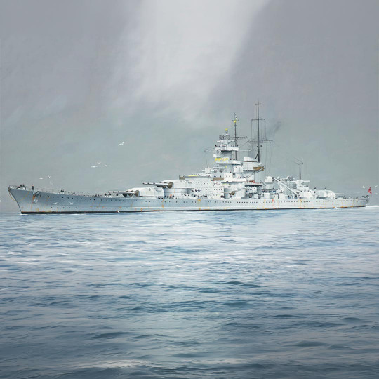 Maquetta plástica del barco...