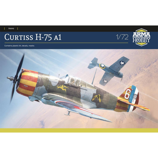 Maquetta Curtiss H-75 A1/A2...
