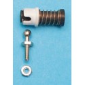 Accessoire embarqué CHAPE A ROTULE A RESSORT 2-56 ou M2 Accessoire embarqué CHAPE A ROTULE A RESSORT 2-56 ou M2