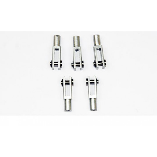 Accessoire embarqué Chape alu M3 (5 pcs)
