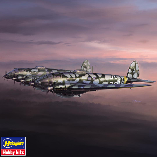 Maquetta Heinkel He111Z-2...