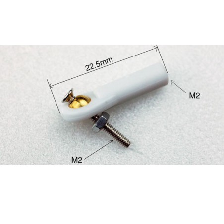 Accessoire embarqué Chapes a boule M2 + Vis M2 (5 pcs) Accessoire embarqué Chapes a boule M2 + Vis M2 (5 pcs)