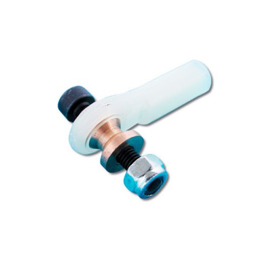 Accessoire embarqué Chapes à rotule décalée M3 + Vis (5 pcs) Accessoire embarqué Chapes à rotule décalée M3 + Vis (5 pcs)