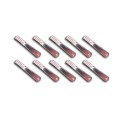 Accessoire embarqué Chapes acier nickelé M3 (10 pcs) Accessoire embarqué Chapes acier nickelé M3 (10 pcs)