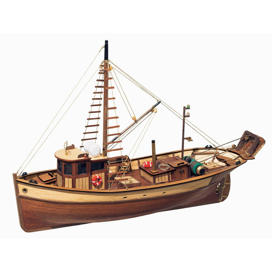 Maquetta barco de pesca...