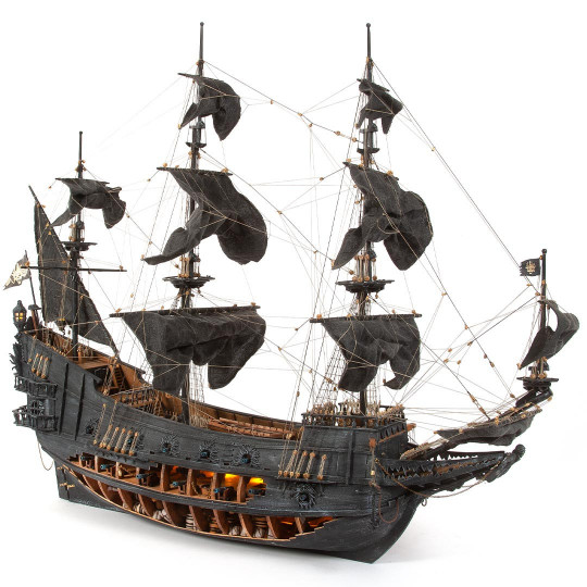 Maquetta barco pirata...