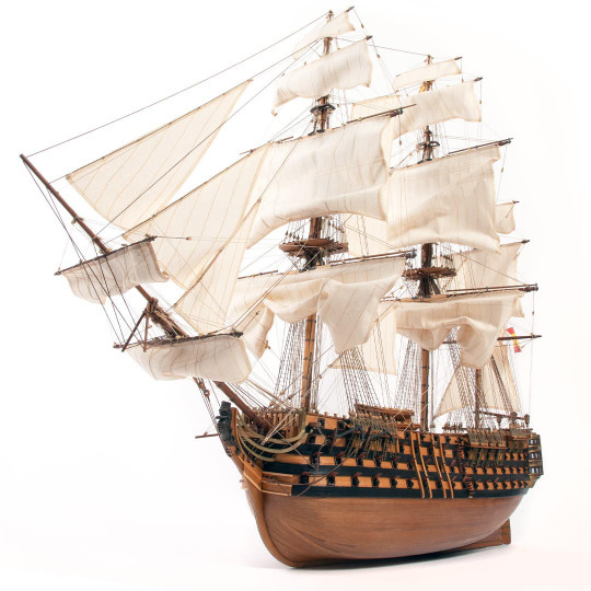 Maquetta barco Santísima...