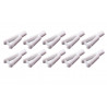 Accessoire embarqué Chapes nylon "Mini Snap" M2 (10 pcs)