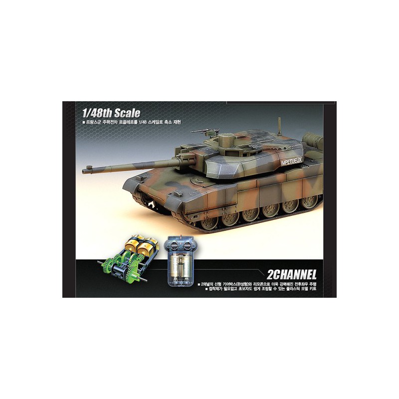 Maquette de Char en plastique Char LECLERC MBT 1/48