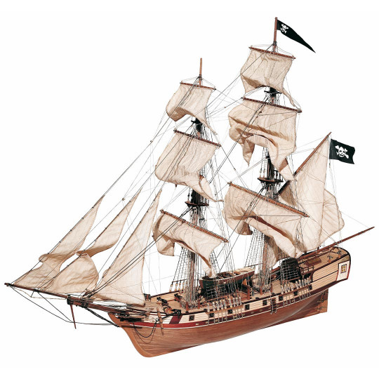 Maquetta de bateau corsaire...
