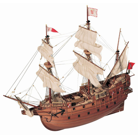 Maquetta de galión español...