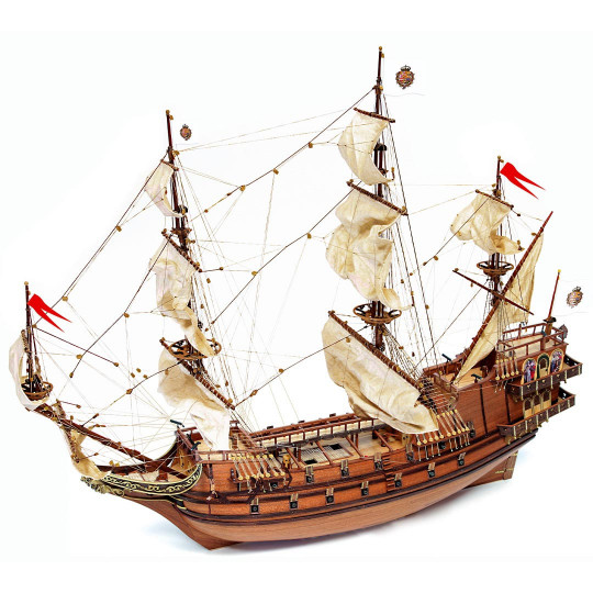 Maquetta de galión español...