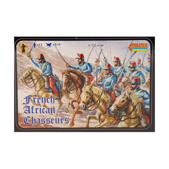 Figurine CHASSEURS FRANCAIS AFRIQUE1/72