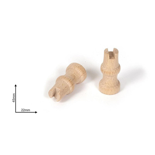 Soportes de madera para...
