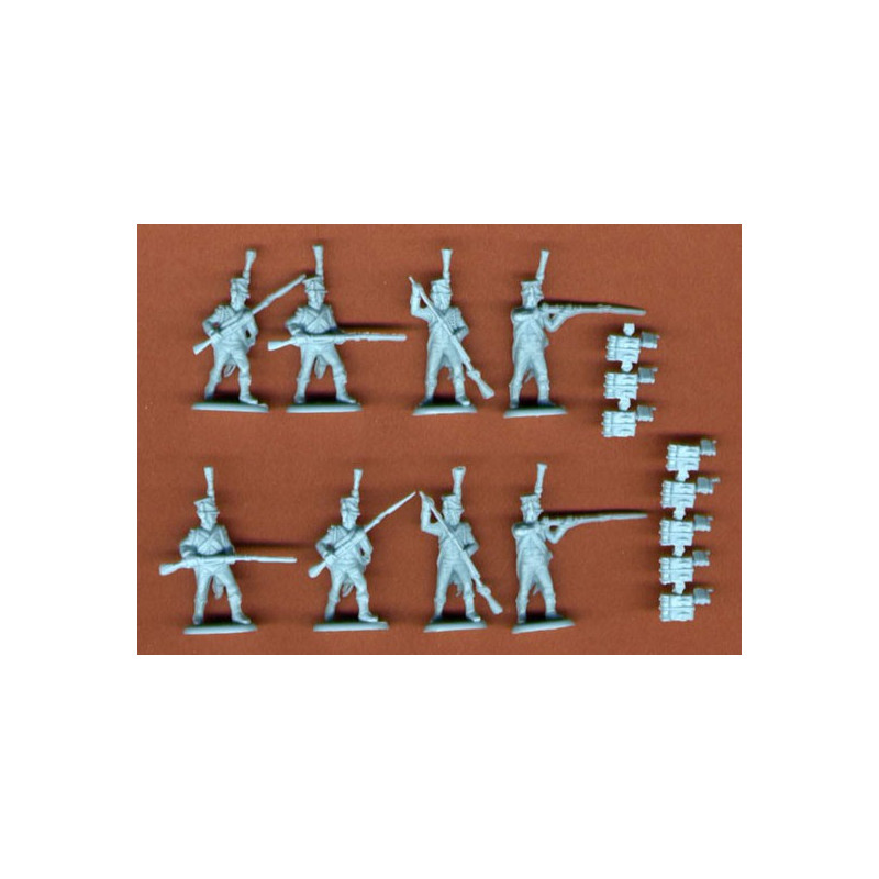 Figurine CHASSEURS FRANCAIS ACTION 1/72