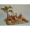 Figurine CHASSEURS FRANCAIS ACTION 1/72