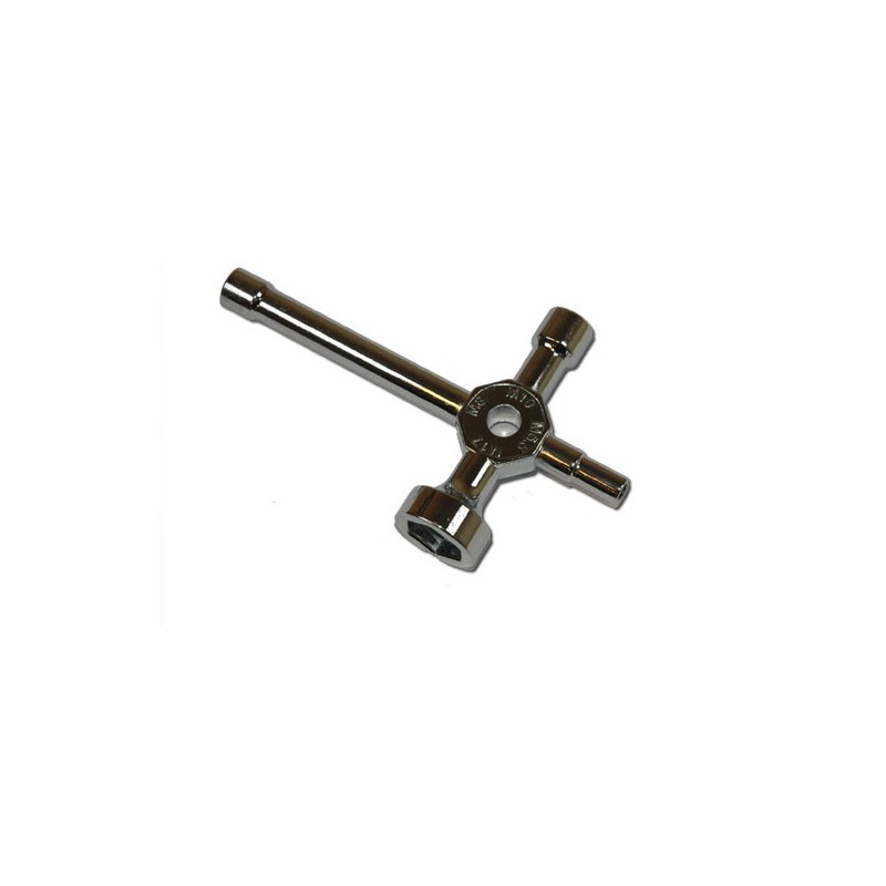 Clé en croix pour écrous 5.5/8/10/17