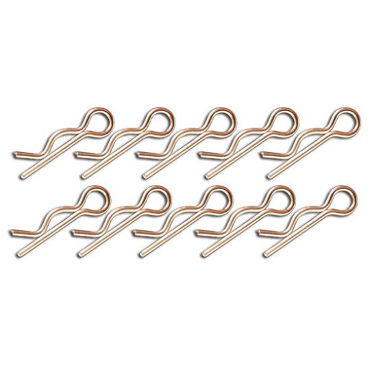 Accessoires pour voiture radiocommandée Clips de carrosserie grand modèle (10 pcs) Accessoires pour voiture radiocommandée Clips de carrosserie grand modèle (10 pcs)
