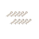 Accessoires pour voiture radiocommandée Clips de carrosserie petit modèle (10 pcs) Accessoires pour voiture radiocommandée Clips de carrosserie petit modèle (10 pcs)