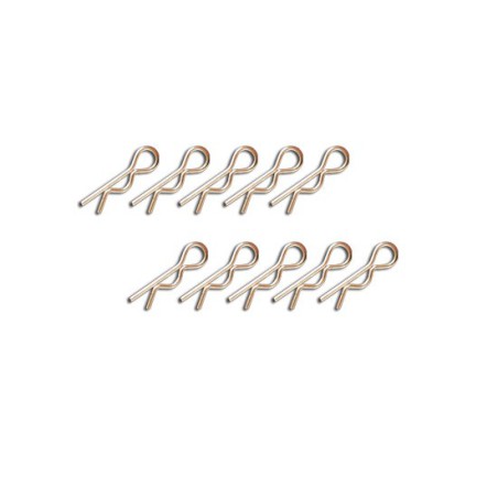 Accessoires pour voiture radiocommandée Clips de carrosserie petit modèle (10 pcs) Accessoires pour voiture radiocommandée Clips de carrosserie petit modèle (10 pcs)