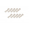 Accessoires pour voiture radiocommandée Clips de carrosserie petit modèle (10 pcs)