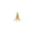 Accastillage de bateau Cloche en laiton, hauteur 6mm Accastillage de bateau Cloche en laiton, hauteur 6mm