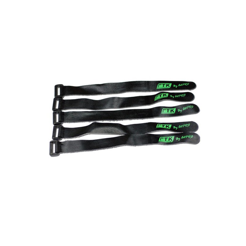 Accessoire embarqué Collier Velcro anti-dérapant 20cmx25mm (5pcs)