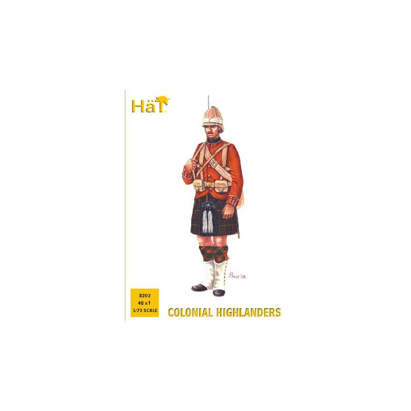 Figurine ECOSSAIS COLONIAUX1/72