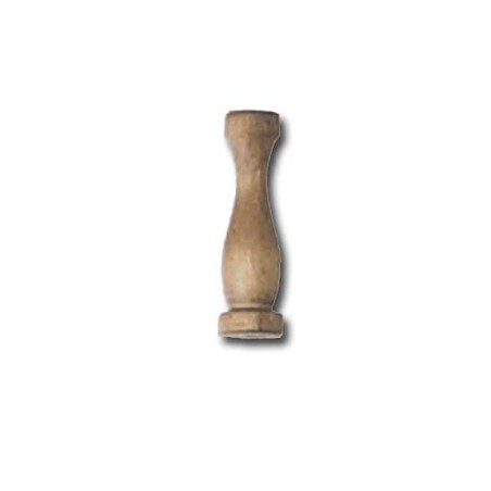 Accastillage de bateau Colonnette simple en noyer 18mm Accastillage de bateau Colonnette simple en noyer 18mm