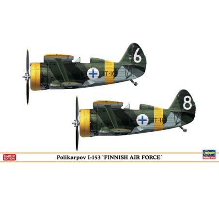 Maquette d'avion en plastique Combo I-153 Finish AF 1/72 Maquette d'avion en plastique Combo I-153 Finish AF 1/72