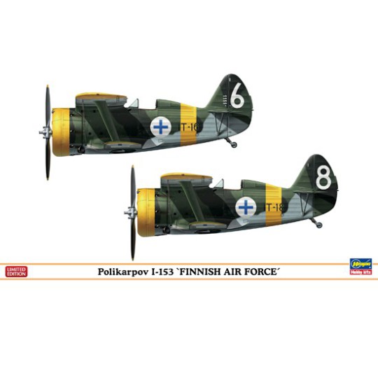 Maquette d'avion en plastique Combo I-153 Finish AF 1/72 Maquette d'avion en plastique Combo I-153 Finish AF 1/72