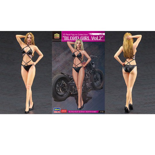 Maquette de moto en plastique “BLOND GIRL Vol.2” 1/12 Maquette de moto en plastique “BLOND GIRL Vol.2” 1/12