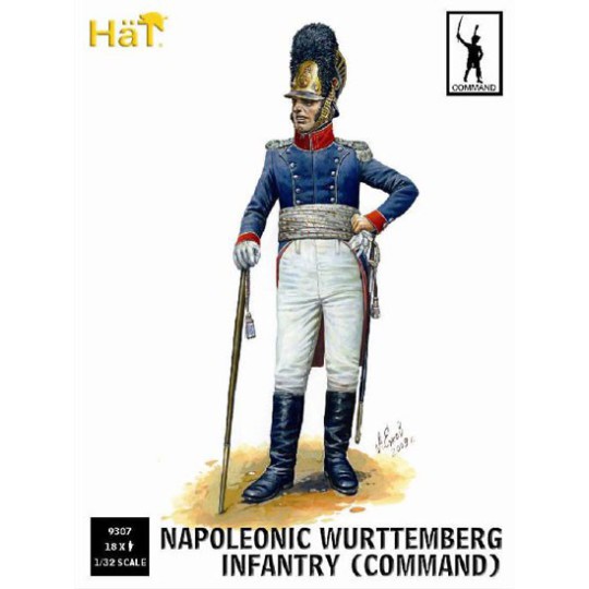 Figurine COMMANDEMENT WURTTEMBERG 1/32 Figurine COMMANDEMENT WURTTEMBERG 1/32