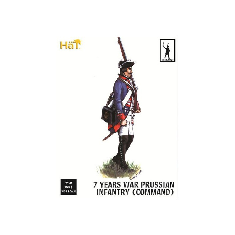 Figurine Commandement Prussien 1/32