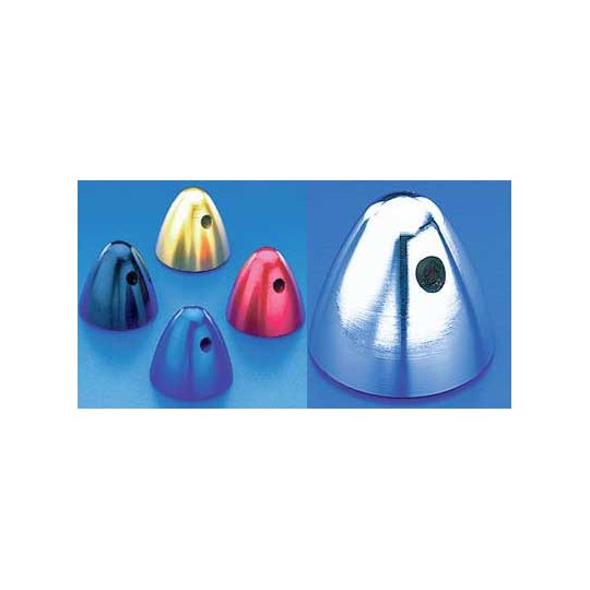 Accessoire embarqué CONE ECROU ALUMINUM BLEU 1/4" - 28