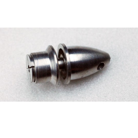 Accessoires de moteurs électriques d'avions radiocommandés Cone Adap. Hélice M5 axe 4mm Accessoires de moteurs électriques d'avions radiocommandés Cone Adaptateur d'hélice M5 pour axe 4mm