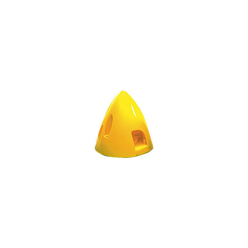 Accessoire embarqué CONE NYLON JAUNE 76mm