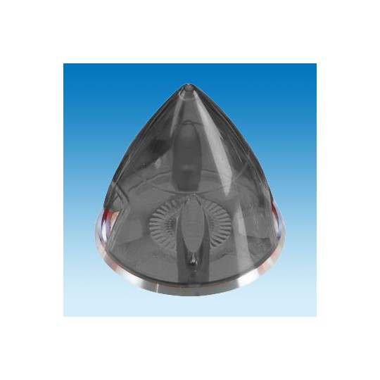 Accessoire embarqué CONE PLASTIQUE TRANSPARENT NOIR38mm