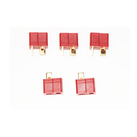 Chargeur pour accu pour appareil radiocommandé Connecteur DEAN Femelle, or (5 pcs) Chargeur pour accu pour appareil radiocommandé Connecteur DEAN Femelle, or (5 pcs)
