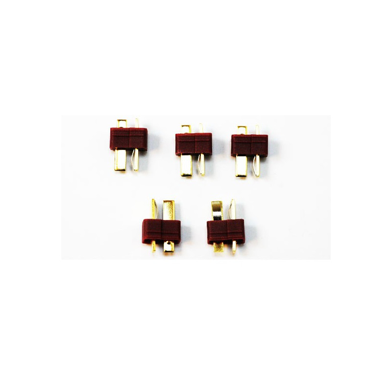 Chargeur pour accu pour appareil radiocommandé Connecteur DEAN Mâle, or (100 pcs)