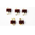 Chargeur pour accu pour appareil radiocommandé Connecteur DEAN Mâle, or (5 pcs) Chargeur pour accu pour appareil radiocommandé Connecteur DEAN Mâle, or (5 pcs)