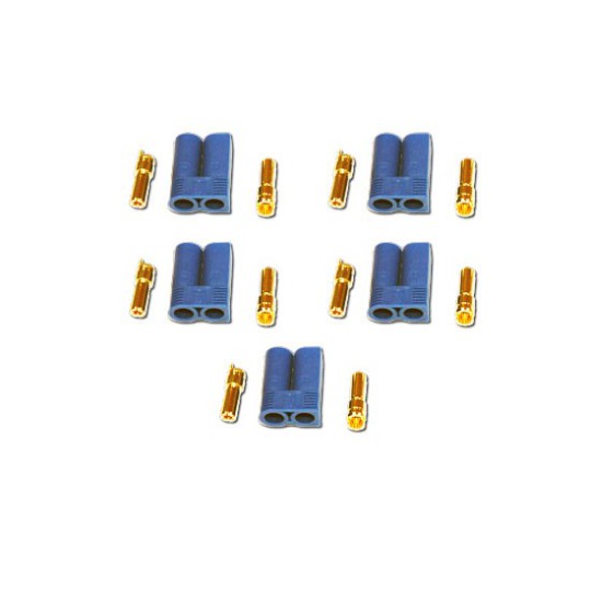 Chargeur pour accu pour appareil radiocommandé Connecteur EC5 Mâle or (5 pcs) Chargeur pour accu pour appareil radiocommandé Connecteur EC5 Mâle or (5 pcs)
