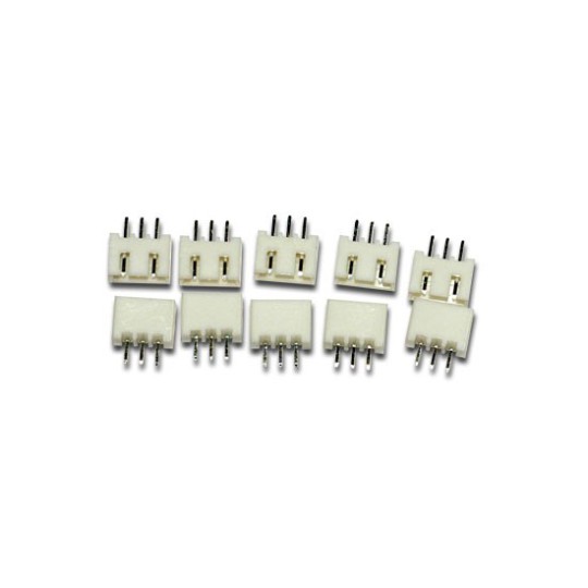 Accu LIPO pour appareil radiocommandé Connecteur Femelle JST-XH 2S (10pcs)