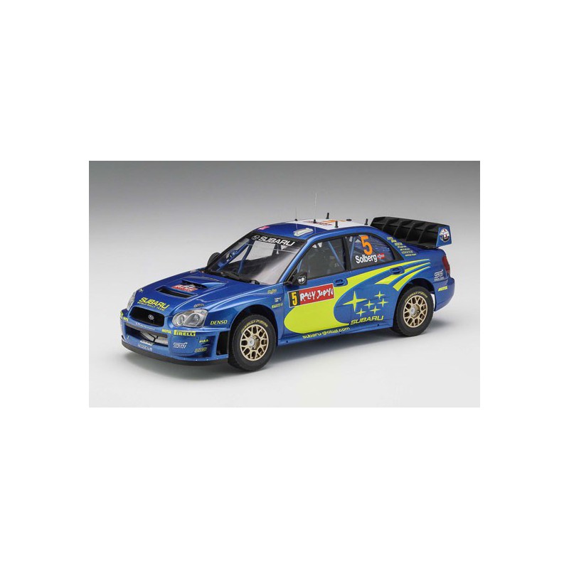 Maquette de voiture en plastique SUBARU IMPREZA WRC 2005