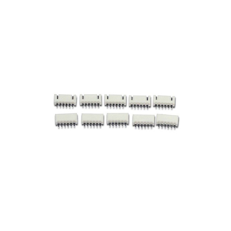 Accu LIPO pour appareil radiocommandé Connecteur Femelle JST-XH 5S (10pcs)